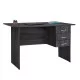 ΓΡΑΦΕΙΟ ΜΕ 3 ΣΥΡΤΑΡΙΑ HAYDEN HM2268.01 ΜΕΛΑΜΙΝΗ ΣΕ ΑΝΘΡΑΚΙ ΧΡΩΜΑ 120x60x75Υεκ