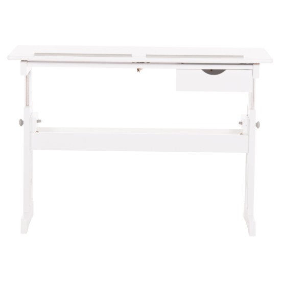 ΓΡΑΦΕΙΟ/ΣΧΕΔΙΑΣΤΗΡΙΟ ASCENT HM18289 MDF ΣΕ ΛΕΥΚΟ 109x55x87,5Υεκ