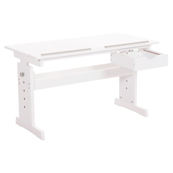 ΓΡΑΦΕΙΟ/ΣΧΕΔΙΑΣΤΗΡΙΟ ASCENT HM18289 MDF ΣΕ ΛΕΥΚΟ 109x55x87,5Υεκ