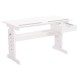 ΓΡΑΦΕΙΟ/ΣΧΕΔΙΑΣΤΗΡΙΟ ASCENT HM18289 MDF ΣΕ ΛΕΥΚΟ 109x55x87,5Υεκ