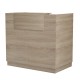 ΓΡΑΦΕΙΟ ΥΠΟΔΟΧΗΣ (RECEPTION) BARRY HM2152.01 ΜΕΛΑΜΙΝΗ ΣΕ SONAMA 120x70x110Υεκ.