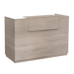 ΓΡΑΦΕΙΟ ΥΠΟΔΟΧΗΣ (RECEPTION) BARRY HM2153.01 ΜΕΛΑΜΙΝΗ ΣΕ SONAMA 160x70x110Υεκ.