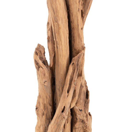 ΚΑΛΟΓΕΡΟΣ HM9367 ΑΠΟ ΜΑΣΙΦ ΞΥΛΟ TEAK ΦΥΣΙΚΟ 36x30x183Υεκ.