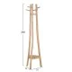 ΚΑΛΟΓΕΡΟΣ ΜΕ 3 ΚΟΛΩΝΕΣ TRIDEM HM4881 ΞΥΛΟ TEAK ΣΕ ΦΥΣΙΚΟ 52x52x200Υεκ.