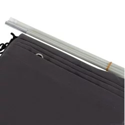 ΚΑΛΥΜΜΑ 3X4m ΓΙΑ ΟΜΠΡΕΛΑ HM6620.01 - SPUN POLYESTER ΣΕ ΓΚΡΙ