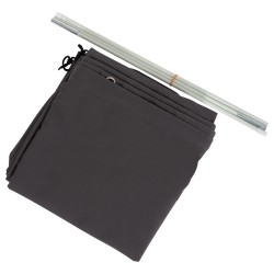 ΚΑΛΥΜΜΑ 3X4m ΓΙΑ ΟΜΠΡΕΛΑ HM6620.01 - SPUN POLYESTER ΣΕ ΓΚΡΙ