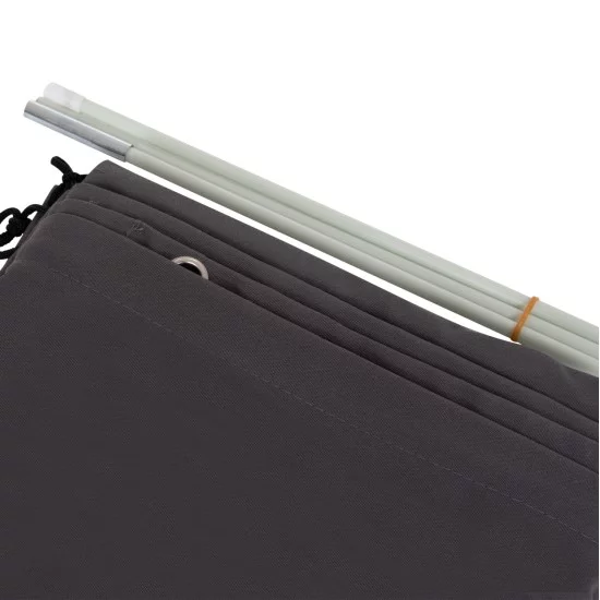 ΚΑΛΥΜΜΑ 4X4m ΓΙΑ ΟΜΠΡΕΛΑ HM6621.01 - SPUN POLYESTER ΣΕ ΓΚΡΙ