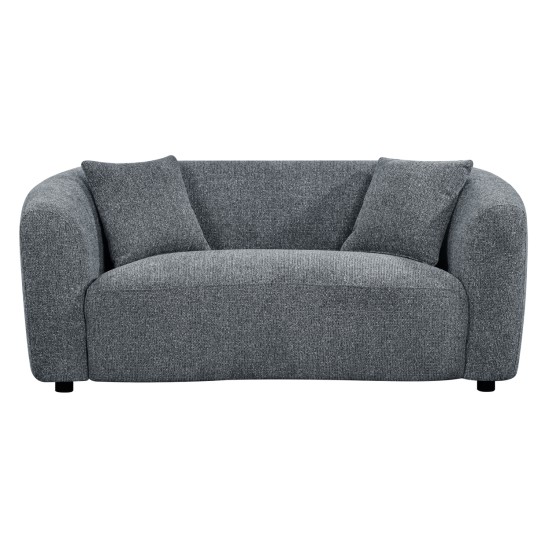 ΚΑΝΑΠΕΣ 2-ΘΕΣΙΟΣ NORD HM3322.01 ΓΚΡΙ ΥΦΑΣΜΑ 170x91x75Υεκ.