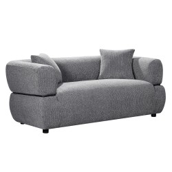 ΚΑΝΑΠΕΣ 2-ΘΕΣΙΟΣ ARCTIS HM3328.01 ΓΚΡΙ ΥΦΑΣΜΑ 169x88x68Υεκ.