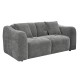 ΚΑΝΑΠΕΣ 2-ΘΕΣΙΟΣ JUNOA HM3334.01 ΓΚΡΙ ΥΦΑΣΜΑ 172x89x74Υεκ