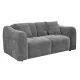 ΚΑΝΑΠΕΣ 2-ΘΕΣΙΟΣ JUNOA HM3334.01 ΓΚΡΙ ΥΦΑΣΜΑ 172x89x74Υεκ