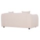 ΚΑΝΑΠΕΣ 2-ΘΕΣΙΟΣ JUNOA HM3334.02 ΕΚΡΟΥ ΥΦΑΣΜΑ 172x89x85Υεκ