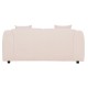 ΚΑΝΑΠΕΣ 2-ΘΕΣΙΟΣ JUNOA HM3334.02 ΕΚΡΟΥ ΥΦΑΣΜΑ 172x89x85Υεκ