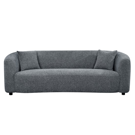 ΚΑΝΑΠΕΣ 3-ΘΕΣΙΟΣ NORD HM3321.01 ΓΚΡΙ ΥΦΑΣΜΑ 230x96x75Υεκ.