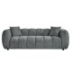 ΚΑΝΑΠΕΣ 3-ΘΕΣΙΟΣ LYKKE HM3323.01 ΓΚΡΙ ΥΦΑΣΜΑ 229x89x70Υεκ