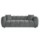 ΚΑΝΑΠΕΣ 3-ΘΕΣΙΟΣ LYKKE HM3323.01 ΓΚΡΙ ΥΦΑΣΜΑ 229x89x70Υεκ
