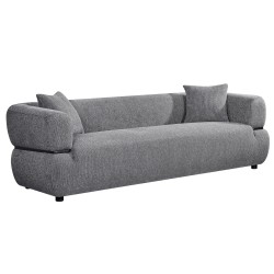 ΚΑΝΑΠΕΣ 3-ΘΕΣΙΟΣ ARCTIS HM3327.01 ΓΚΡΙ ΥΦΑΣΜΑ 229x88x68Υεκ.