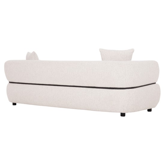 ΚΑΝΑΠΕΣ 3-ΘΕΣΙΟΣ ARCTIS HM3327.02 ΑΝΟΙΧΤΟ ΜΠΕΖ ΥΦΑΣΜΑ 229x88x88Υεκ.