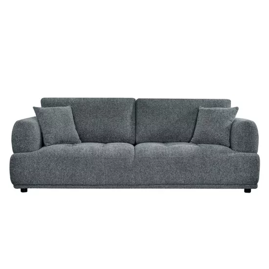 ΚΑΝΑΠΕΣ 3-ΘΕΣΙΟΣ STRUCTO HM3329.01 ΓΚΡΙ ΥΦΑΣΜΑ 227x94x88Υεκ.