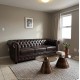 ΚΑΝΑΠΕΣ 3ΘΕΣΙΟΣ T.CHESTERFIELD HM3009.01 ΤΕΧΝΟΔΕΡΜΑ ΣΚΟΥΡΟ ΚΑΦΕ 208x90x73Υ εκ.