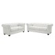 ΚΑΝΑΠΕΣ 3ΘΕΣΙΟΣ T.CHESTERFIELD HM3009.02 ΤΕΧΝΟΔΕΡΜΑ ΛΕΥΚΟ ΜΑΤ 208x90x73 εκ.