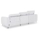 ΚΑΝΑΠΕΣ ΑΡΙΣΤΕΡΗ ΓΩΝΙΑ 3Θ ΜΕ RECLINE VALENTE HM3317.01L ΑΝΟΙΧΤΟ ΓΚΡΙ ΥΦΑΣΜΑ 275x160x104Yεκ