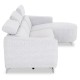 ΚΑΝΑΠΕΣ ΔΕΞΙΑ ΓΩΝΙΑ 3Θ ΜΕ RECLINE VALENTE HM3317.02R ΜΠΕΖ ΥΦΑΣΜΑ 275x160x104Yεκ