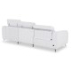 ΚΑΝΑΠΕΣ ΔΕΞΙΑ ΓΩΝΙΑ 3Θ ΜΕ RECLINE VALENTE HM3317.02R ΜΠΕΖ ΥΦΑΣΜΑ 275x160x104Yεκ