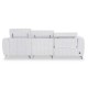 ΚΑΝΑΠΕΣ ΔΕΞΙΑ ΓΩΝΙΑ 3Θ ΜΕ RECLINE VALENTE HM3317.02R ΜΠΕΖ ΥΦΑΣΜΑ 275x160x104Yεκ