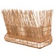 ΚΑΝΑΠΕΣ ΕΞ. ΧΩΡΟΥ ZEPHYR HM5988 ΚΑΛΑΜΙΑ RATTAN ΦΥΣΙΚΟ-ΜΠΕΖ ΜΑΞΙΛΑΡΙΑ 200x120x142Yεκ.