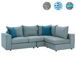 ΚΑΝΑΠΕΣ ΓΩΝΙΑ ΠΟΛΥΜΟΡΦΙΚΟΣ MONZA ΥΦΑΣΜΑ ΑΛΕΚΙΑΣΤΟ ΓΚΡΙ 265x195x98Yεκ. HM3256.01