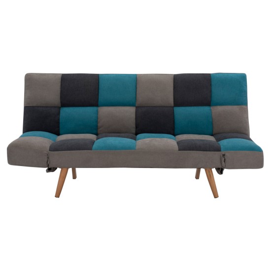 ΚΑΝΑΠΕΣ ΚΡΕΒΑΤΙ MULTICOLOR 3ΘΕΣΙΟΣ HM3167.11 182Χ80Χ88Υ εκ.