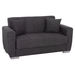 ΚΑΝΑΠΕΣ ΚΡΕΒΑΤΙ POLYA ΔΙΘΕΣΙΟΣ ΓΚΡΙ HM3241.03 153x87x77Υεκ.