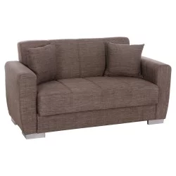 ΚΑΝΑΠΕΣ ΚΡΕΒΑΤΙ POLYA ΔΙΘΕΣΙΟΣ ΚΑΦΕ HM3241.02 153x87x77 εκ.