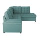 ΚΑΝΑΠΕΣ ΚΡΕΒΑΤΙ JADE HM3144.04R ΔΕΞΙΑ ΓΩΝΙΑ ΒΕΡΑΜΑΝ ΒΕΛΟΥΔΟ 250x80-180x73-88Υεκ.