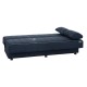ΚΑΝΑΠΕΣ ΚΡΕΒΑΤΙ ANDRI ΤΡΙΘΕΣΙΟΣ ΜΠΛΕ HM3239.07 180x83x74Y εκ.
