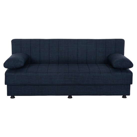 ΚΑΝΑΠΕΣ ΚΡΕΒΑΤΙ ANDRI ΤΡΙΘΕΣΙΟΣ ΜΠΛΕ HM3239.07 180x83x74Y εκ.