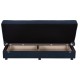 ΚΑΝΑΠΕΣ ΚΡΕΒΑΤΙ ANDRI ΤΡΙΘΕΣΙΟΣ ΜΠΛΕ HM3239.07 180x83x74Y εκ.