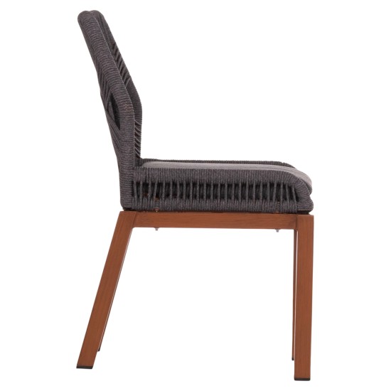 ΚΑΡΕΚΛΑ ΑΛΟΥΜΙΝΙΟΥ HOWARD HM5547.11 ΚΑΦΕ--ΣΧΟΙΝΙ & ΜΑΞΙΛΑΡΙ ΓΚΡΙ 55,5x60x84,5Υεκ