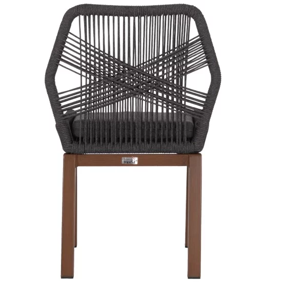 ΚΑΡΕΚΛΑ ΑΛΟΥΜΙΝΙΟΥ HOWARD HM5547.11 ΚΑΦΕ--ΣΧΟΙΝΙ & ΜΑΞΙΛΑΡΙ ΓΚΡΙ 55,5x60x84,5Υεκ