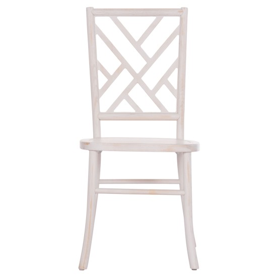 ΚΑΡΕΚΛΑ ΑΠΟ ΞΥΛΟ ΤΟΟΝ WHITE WASH 44.5x48x96Υεκ.HM9410.05