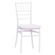 ΚΑΡΕΚΛΑ CATERING TIFFANY ΜΕ ΜΑΞΙΛΑΡΙ HM21104 ΛΕΥΚΟ ΠΟΛΥΠΡΟΠΥΛΕΝΙΟ 39x47x89Yεκ.