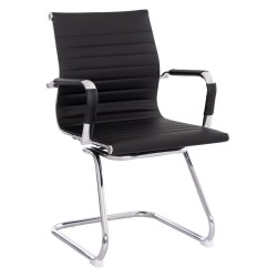 ΚΑΡΕΚΛΑ ΕΠΙΣΚΕΠΤΗ BOSS HM1023.31 ΜΕ ΜΠΡΑΤΣΑ Κ ΜΑΥΡΟ PU 54x55x88Υεκ.