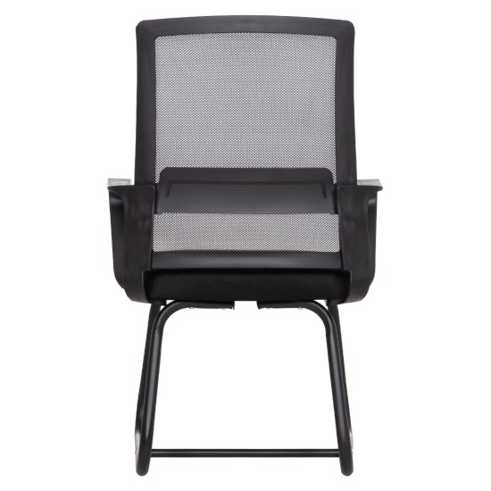 ΚΑΡΕΚΛΑ ΕΠΙΣΚΕΠΤΗ CASTER HM1228.01 PP--MESH--ΜΕΤΑΛΛΟ ΜΑΥΡΟ 46x52x94Υεκ