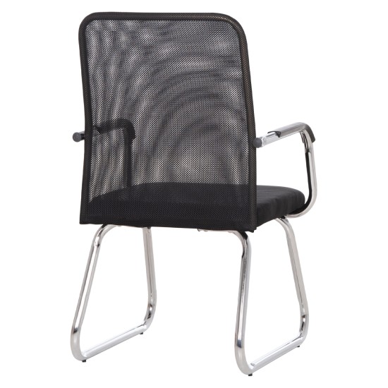ΚΑΡΕΚΛΑ ΕΠΙΣΚΕΠΤΗ STED HM1232.01 ΜΑΥΡO MESH--ΠΟΔΙΑ/ΜΠΡΑΤΣΑ ΧΡΩΜΙΟΥ 55x59x89Υεκ