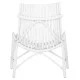 ΚΑΡΕΚΛΑ ΕΞΩΤ.ΧΩΡΟΥ CELLION HM9812.03 ΡΑΒΔΟΙ RATTAN ΣΕ ΛΕΥΚΟ ΧΡΩΜΑ 76x72x83Υεκ.