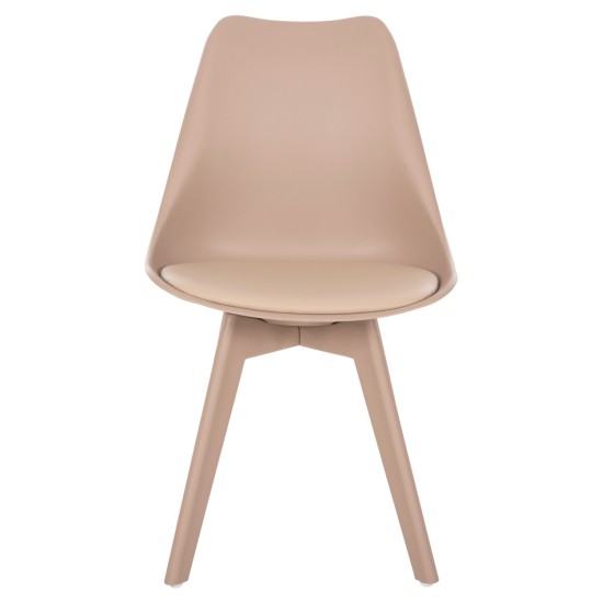 ΚΑΡΕΚΛΑ VEGAS HM0033.45 ΜΕ ΠΟΔΙΑ ΠΟΛΥΠΡΟΠΥΛΕΝΙΟΥ ΚΑΙ ΚΑΘΙΣΜΑ PP ΚΑΠΟΥΤΣΙΝΟ 49x55,5x84Υ