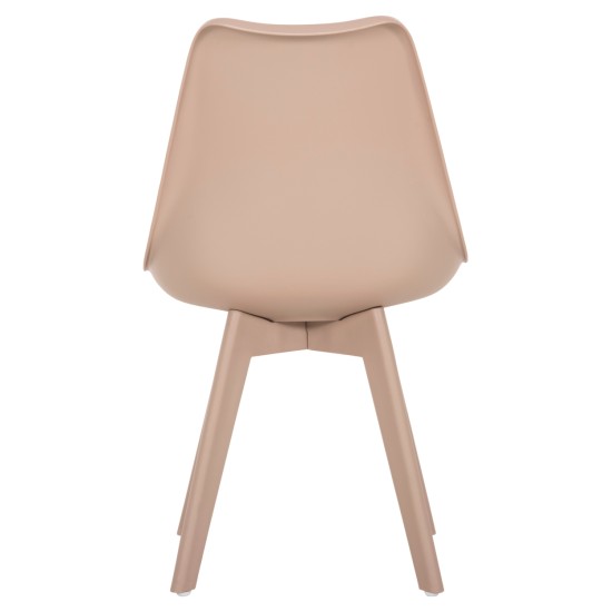 ΚΑΡΕΚΛΑ VEGAS HM0033.45 ΜΕ ΠΟΔΙΑ ΠΟΛΥΠΡΟΠΥΛΕΝΙΟΥ ΚΑΙ ΚΑΘΙΣΜΑ PP ΚΑΠΟΥΤΣΙΝΟ 49x55,5x84Υ