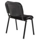 ΚΑΡΕΚΛΑ JANISHA HM1010.11 HOMEMARKT ΜΕ ΥΦΑΣΜΑ ΜΑΥΡΟ 53,5x59x77Υεκ.
