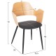 ΚΑΡΕΚΛΑ VELP HM9616.02 ΞΥΛΟ ΣΕ ΦΥΣΙΚΟ-ΓΚΡΙ ΥΦΑΣΜΑ-ΜΑΥΡΑ ΜΕΤΑΛ. ΠΟΔΙΑ 55,5x50x79Υεκ. ΚΑΡΕΚΛΑ VELP HM9616.02 ΞΥΛΟ ΣΕ ΦΥΣΙΚΟ-ΓΚΡΙ ΥΦΑΣΜΑ-ΜΑΥΡΑ ΜΕΤΑΛ. ΠΟΔΙΑ 55,5x50x79Υεκ.